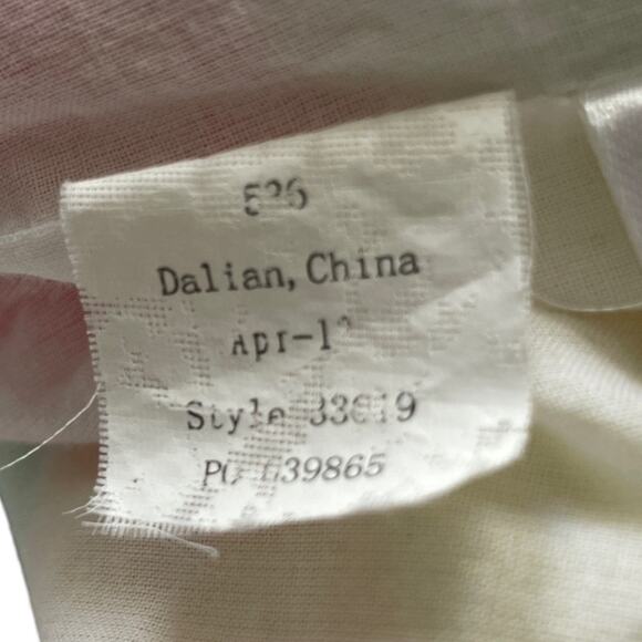 Women's Size 10 Lilly Pulitzer Lynnie Resort White Big Garden By The Sea Skirt - Picture 11 of 12